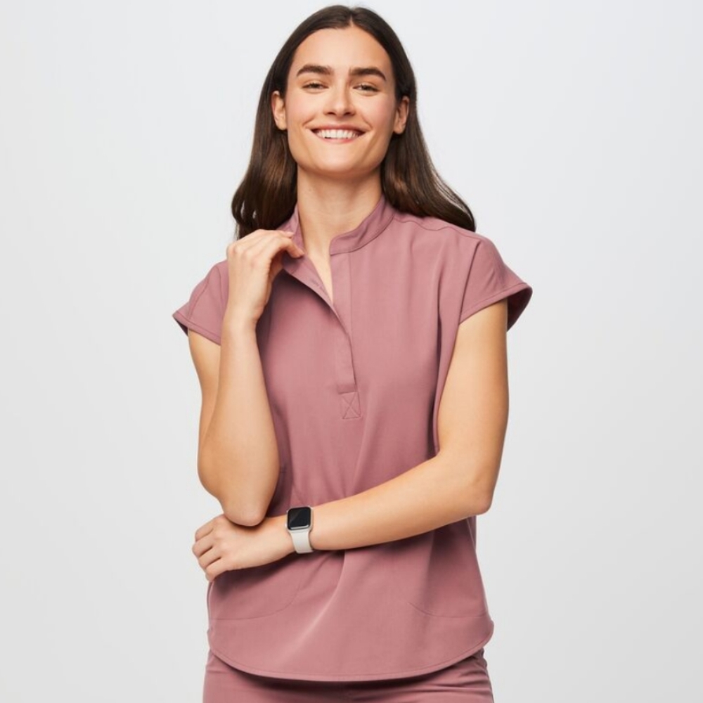 Rafaela Figs Scrub Top